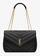 Saint Laurent Loulou Large schoudertas van lamsleer