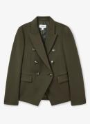 Reiss Priya double-breasted blazer met klepzakken