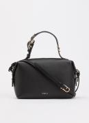 FURLA Double Mini Boston schoudertas van leer