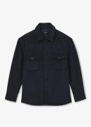 Reiss Compton overshirt in wolblend