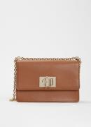FURLA 1927 mini schoudertas van leer met structuur