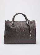 Liu Jo Boston handtas met logoprint met afneembare schouderriem