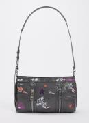 Zadig&Voltaire Sunny Moody crossbodytas van leer met print