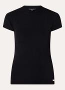 NIKKIE Jofli top met ribstructuur en stretch