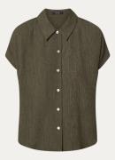 OPUS Fasinga blouse met structuur
