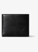 Calvin Klein Portemonnee van leer met logo