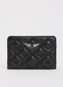 Zadig&Voltaire Pasjeshouder van quilted lamsleer met logo