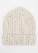 CLOSED Grofgebreide muts in alpaca wolblend