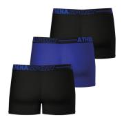 Lot de 3 boxers unis en microfibre