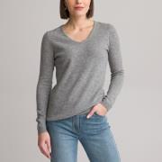 Pull col V, fine maille pur cachemire