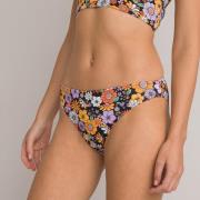 Bas de maillot de bain culotte, imprimé fleurs