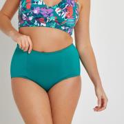 Bas de maillot de bain gainant taille haute