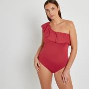 Maillot de bain 1 pièce asymétrique