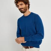 Pull col rond lambswool, made in Europe