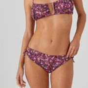 Bas de maillot de bain culotte motif fleurs