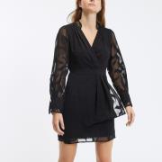 Robe courte col V CHARLY