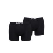 Lot de 2 boxers unis noir