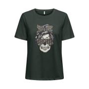 Tee shirt col rond manches courtes