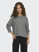 Pull col rond manches longues