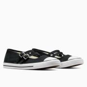 Ballerines en toile talon plat