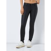 Jean skinny enduit, taille basse