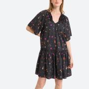 Robe ample courte imprimée