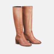 Bottes cuir à talon Mameli