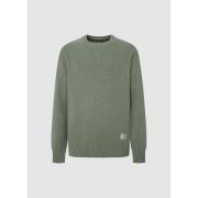 Pull col rond en coton alpaga