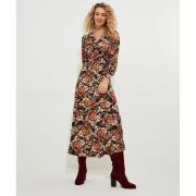 Robe longue à fleurs