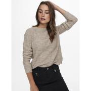 Pull col rond grosse maille