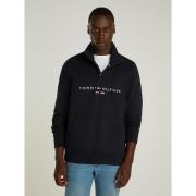 Sweat col montant demi-zip Tommy Logo