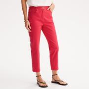 Pantalon droit 7/8ème, coton stretch