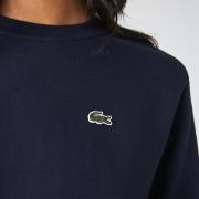 Sweat col rond logo poitrine brodé