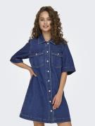 Robe mi-longue en jean