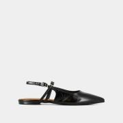 Ballerines slingback en cuir Dura