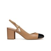 Escarpins Slinback en cuir Virnilisa 65