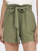 Short en lin mélangé