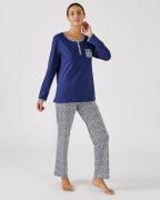 Pyjama long en coton