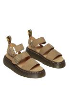 Sandales plateforme Gryphon Quad cuir suède