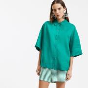 Chemise ample manches coudes lin Signature, AMBRE