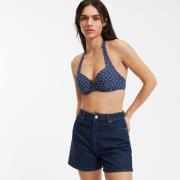 Haut de maillot de bain emboîtant à pois