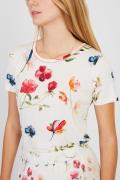 T-shirt col rond à motif ZIZANIE