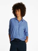 Chemise rayée en popeline