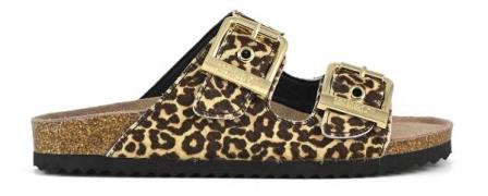 Mules plates fantaisie