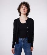 Cardigan en coton uni