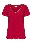 T-shirt manches courtes, liseré doré
