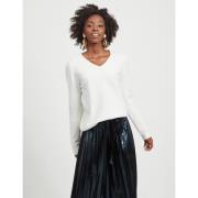 Pull col v en fine maille