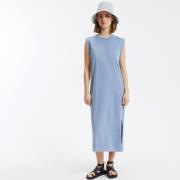 Robe T-shirt longue, sans manches