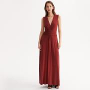 Robe évasée, longue, sans manches