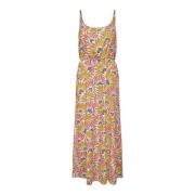Robe longue à bretelles